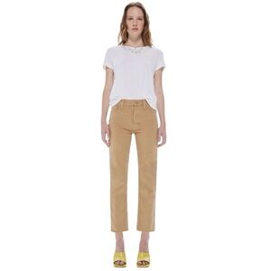MOTHER The Tomcat Button Fly. Straight Leg Stretch! Color: Lark. Soft EUC Sz. 26